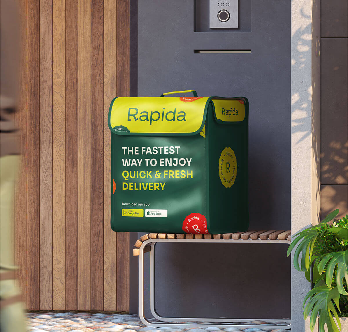 Rapida â€“ Branding for the Delivery Service - Website Development - Photo 