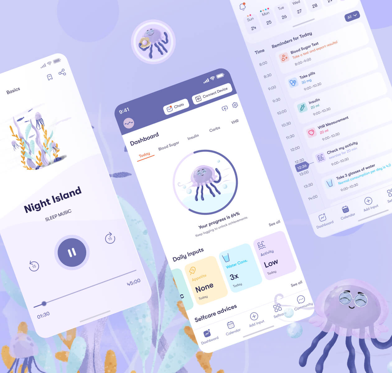 Neap – mental health mobile app for diabetics - Website Development - Photo 