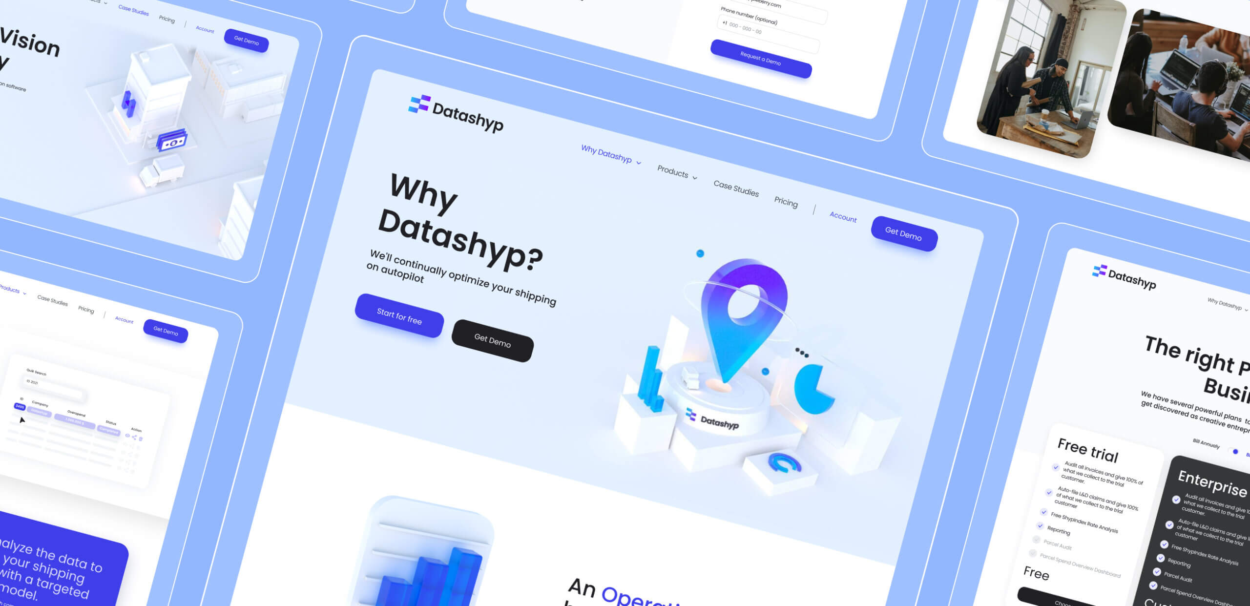 Datashyp – shipping management SaaS platform - Website Development - Photo 6